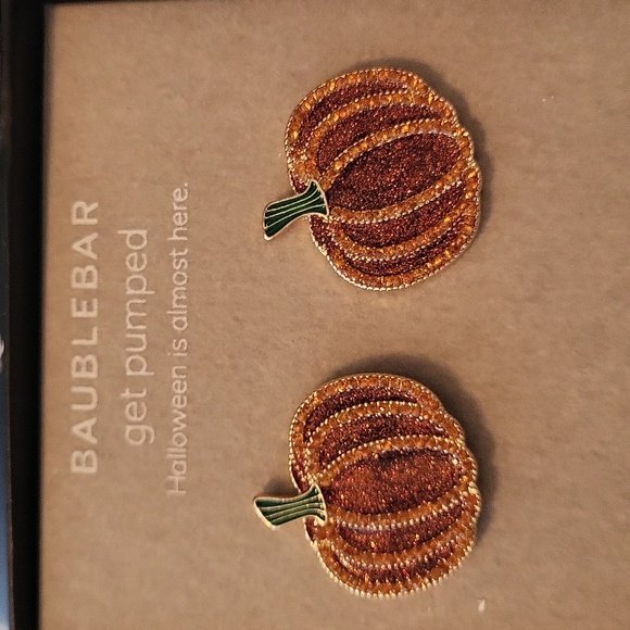 BaubleBar Jewelry - Baublebar pumpkin gem detail BNIB